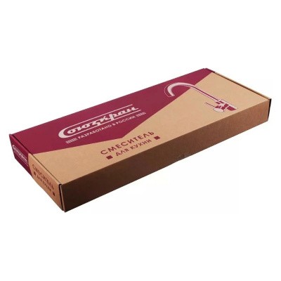 Смеситель для кухни выдвижной излив 40 см SS01-E132 567-093 СоюзКран7