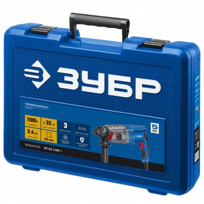 Перфоратор SDS-plus с металлическим редуктором ЗП-32-1100 К ЗУБР3